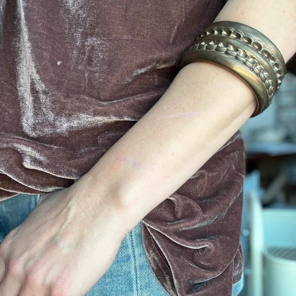Handmade Ceramic Bangle - Picture 1 of 5
